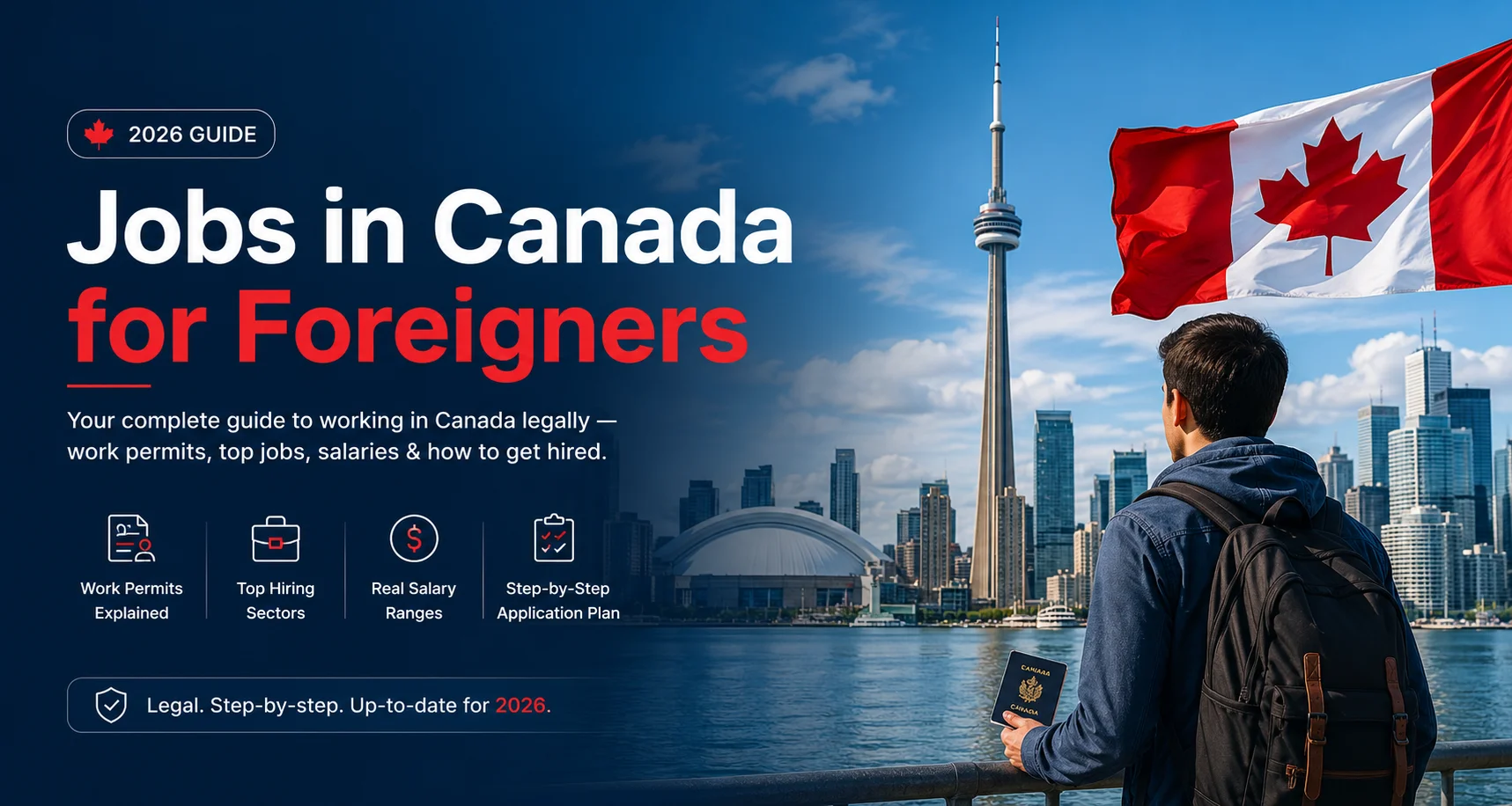Jobs in Canada for foreigners 2026 – work permits, in-demand jobs, salaries, and application guide